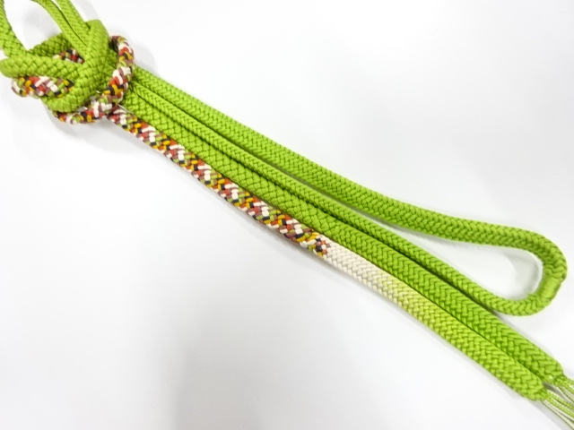 正絹　手組帯締め